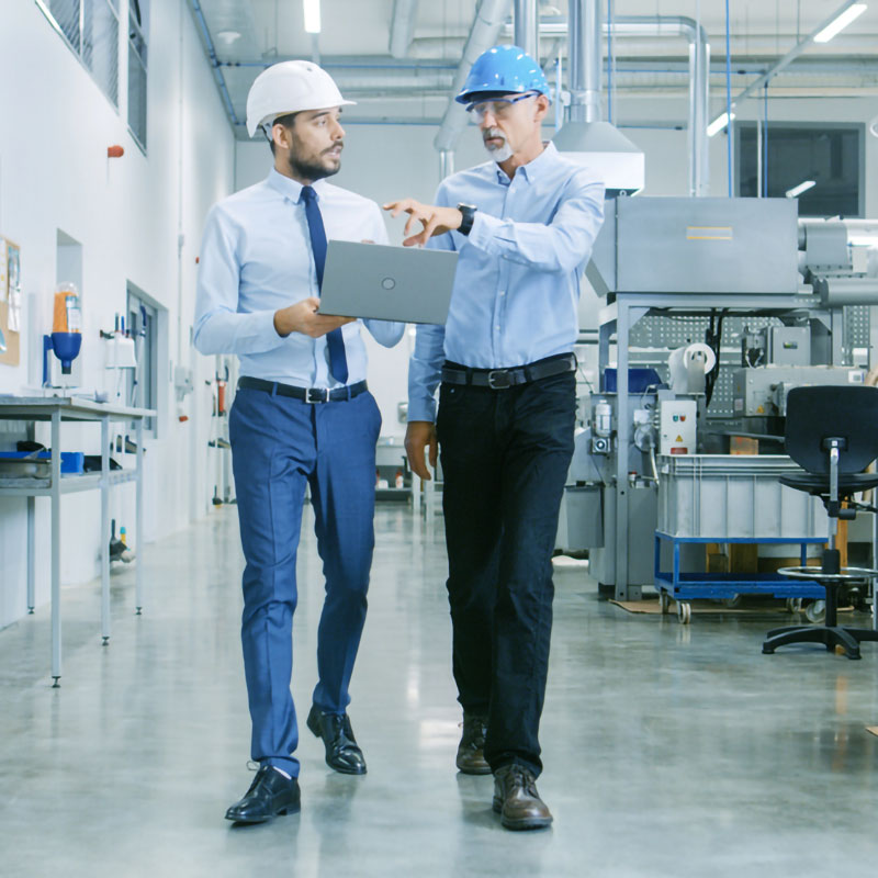 factory-training Consulting on the factory floor